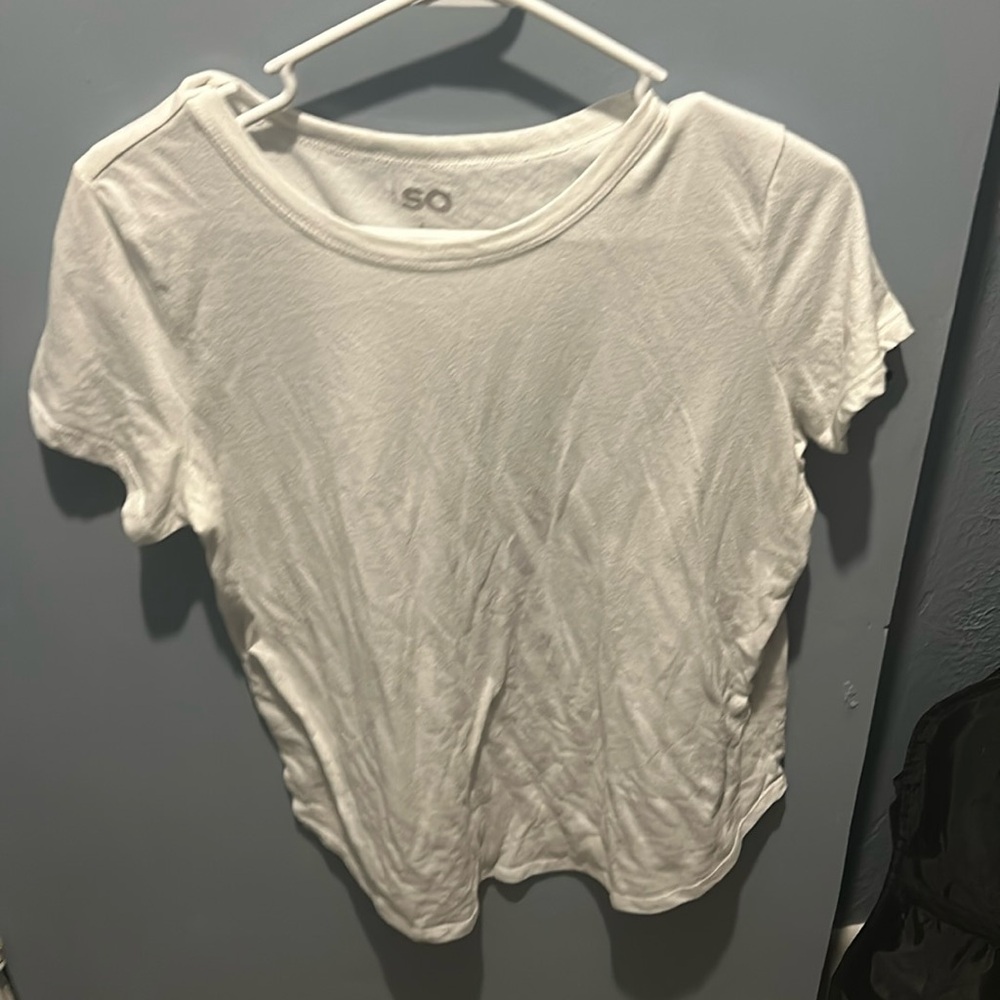 Basic white tee